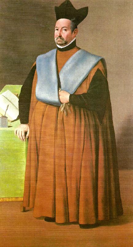 Francisco de Zurbaran portrait of dr oil painting image